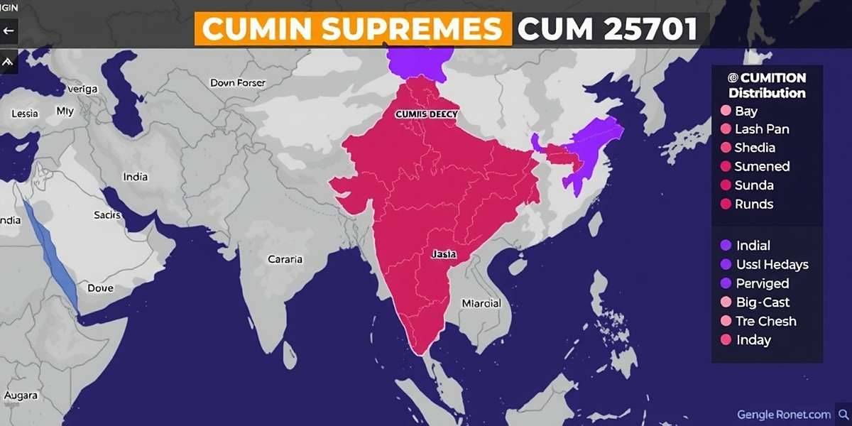 Cumin Supreme - Player Distribution in India Cumin Supreme player distribution map across India
