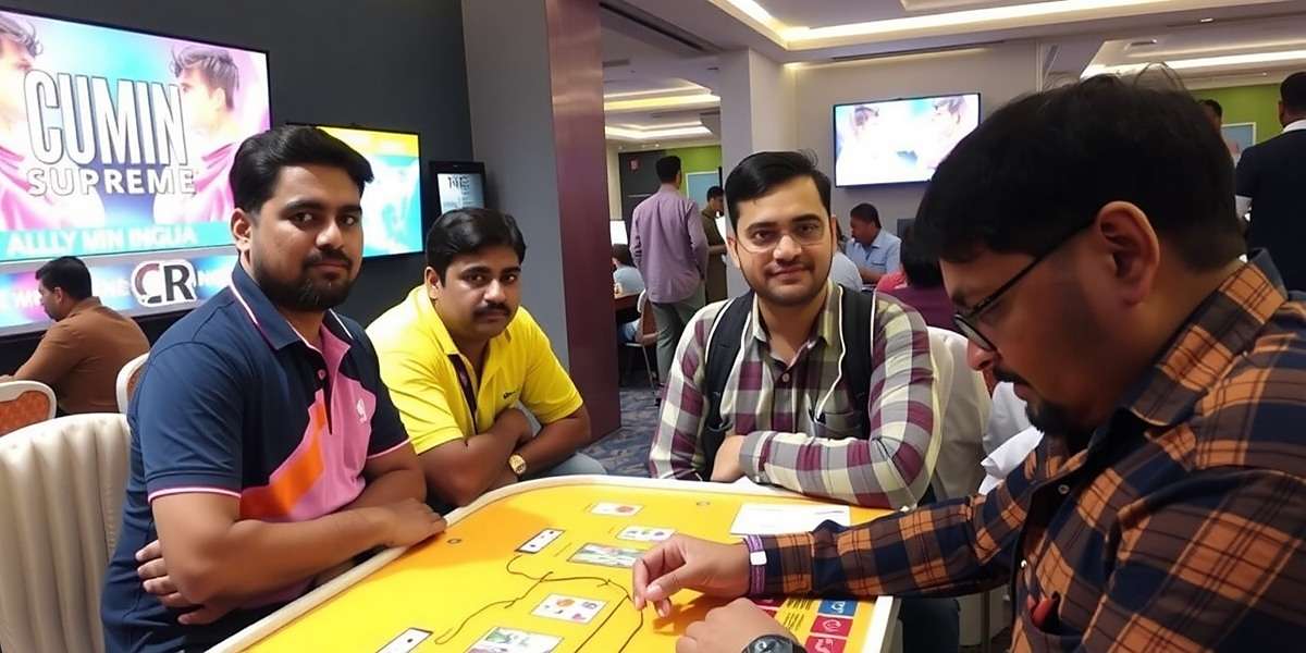 Cumin Supreme - Community Gaming Event Indian players enjoying Cumin Supreme at a local gaming event